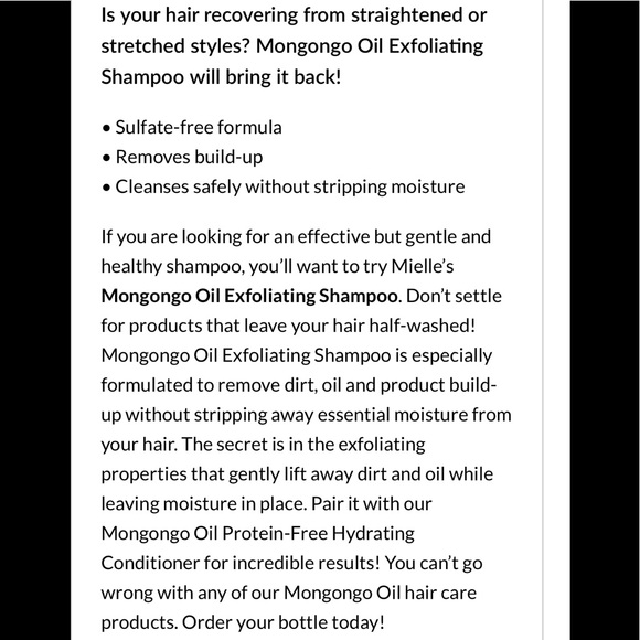 Mielle Organics Mongongo Oil Bundle - Picture 12 of 13